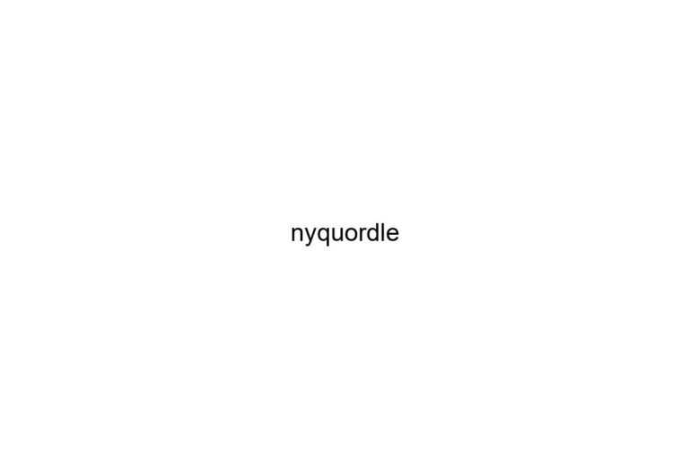 nyquordle