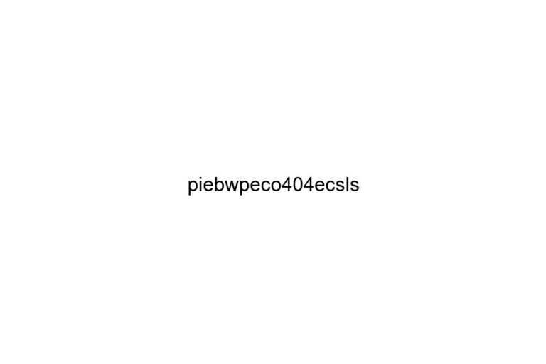 piebwpeco404ecsls