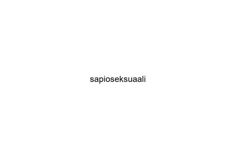 sapioseksuaali