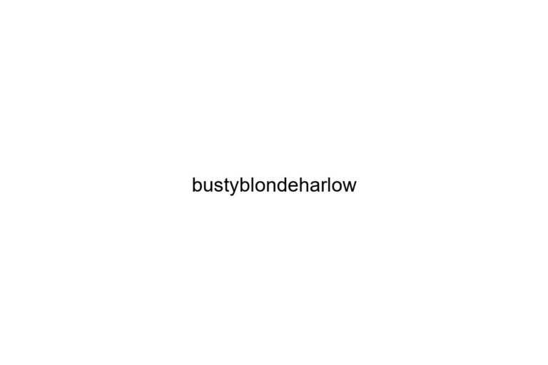 bustyblondeharlow