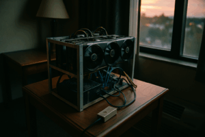 home crypto mining setup