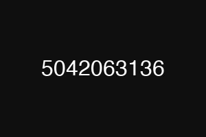 5042063136