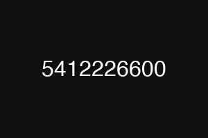 5412226600