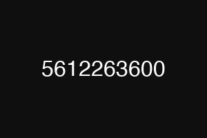 5612263600
