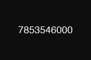 7853546000