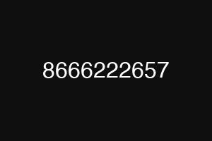 8666222657